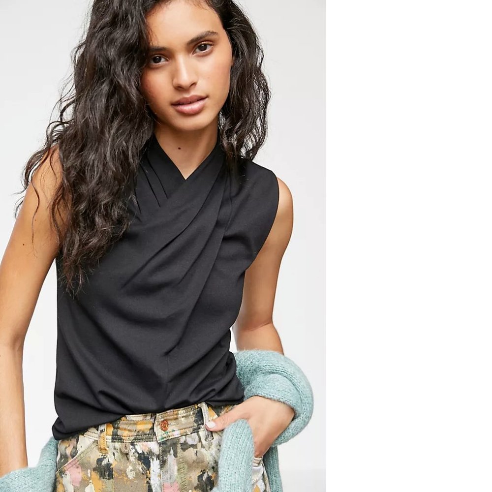 nwt Anthropologie Viola Draped Top